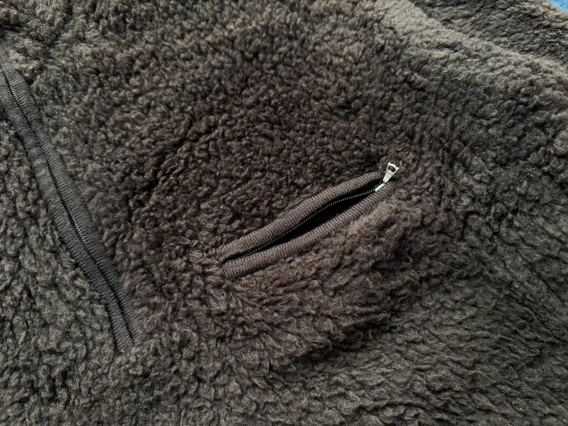 Auralee AURALEE 24AW Boa Knit PO HZ Merino Lamb Fleece Brn 3 Size US L / EU 52-54 / 3 - 4 Thumbnail