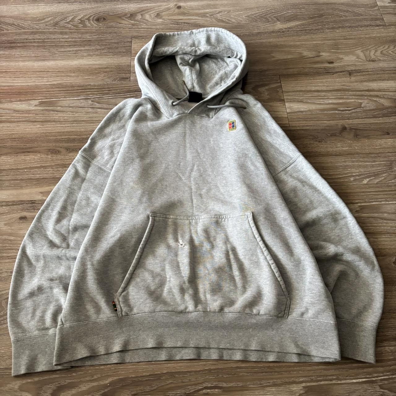 Nike Crazy Vintage 90s Grey Nike Streetwear Essential Hoodie! Size L Size US L / EU 52-54 / 3 - 1 Thumbnail