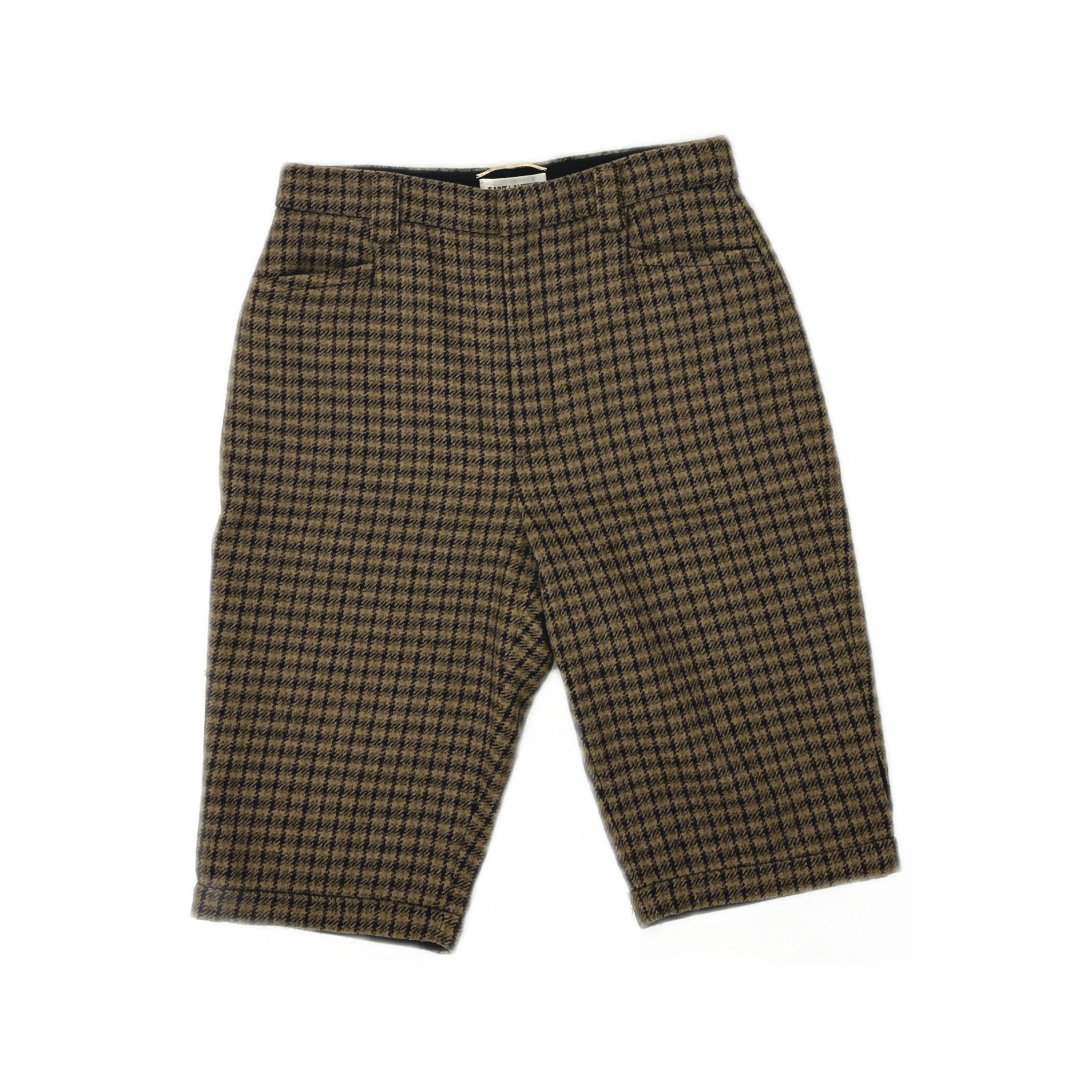 Saint Laurent Paris Saint Laurent Plaid Wool Bermuda Shorts F38 Size 27" / US 4 / IT 40 - 1 Thumbnail