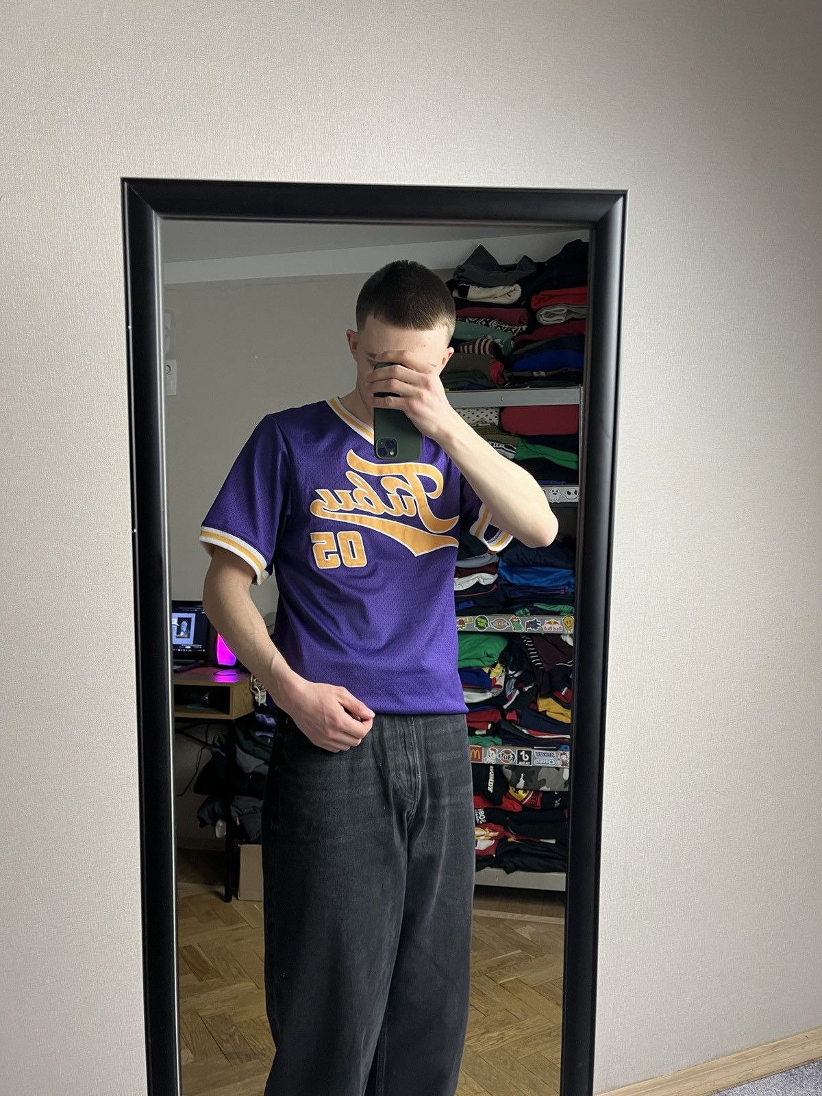 Fubu Vintage FUBU The Collection 05 Logo Rap Jersey Tee Hip Hop Size US S / EU 44-46 / 1 - 2 Thumbnail