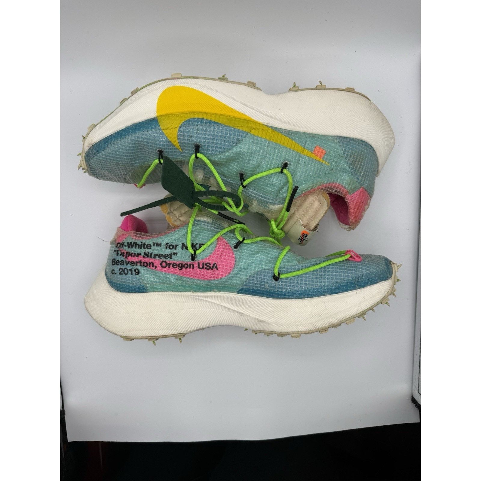 Size 14.5 - Nike Off-White x Vapor Street Polarized Blue W
