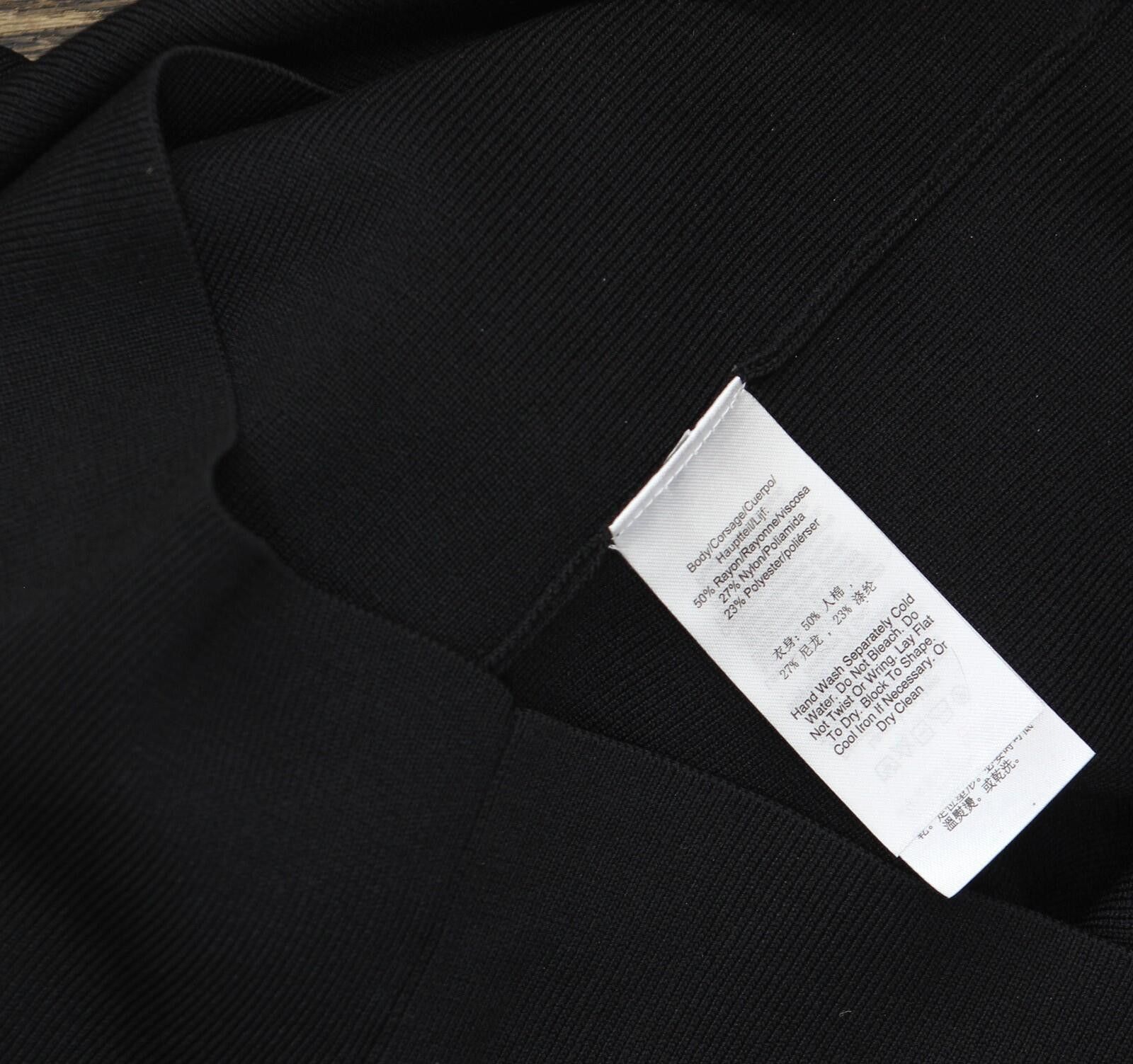 DKNY Nwt Dkny Womens Sweater Mesh Sleeve Dress Dd4hnc35 Black M Size M / US 6-8 / IT 42-44 - 5 Thumbnail