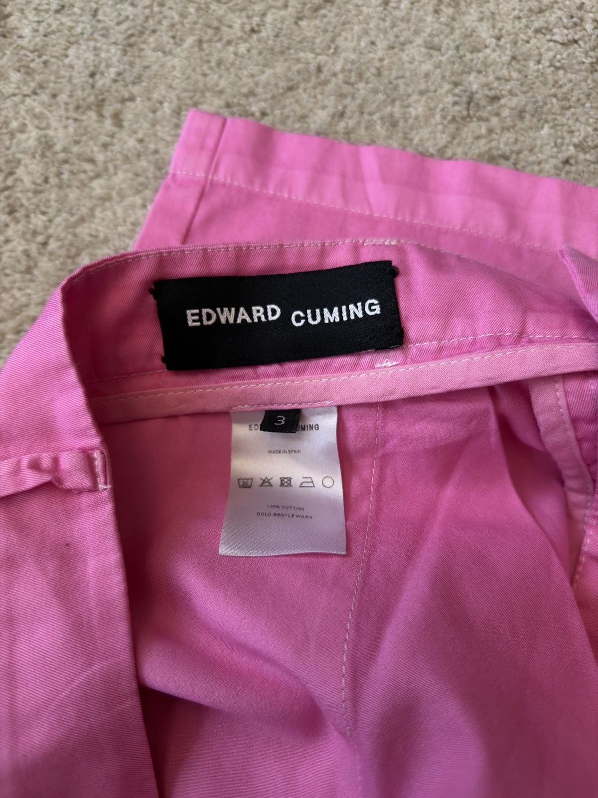 Edward Cuming Edward Cuming Pink Pants size 3 (34) Size US 34 / EU 50 - 3 Thumbnail