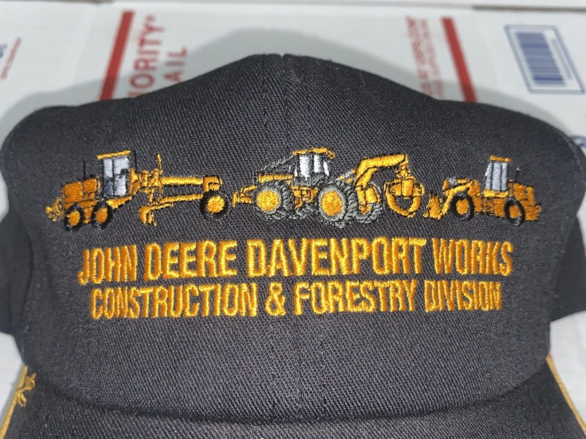 John Deere K-products john deere Davenport construction forestry hat Size ONE SIZE - 2 Thumbnail