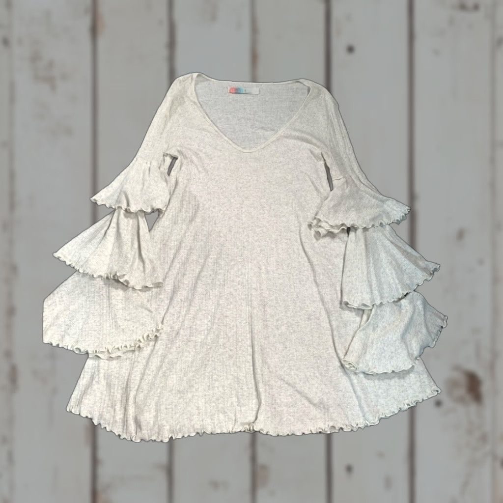 Free People Free People FP Beach Seashore Mini Dress XS Ribbed Women Dress Multicolor Short Beach Seashore Mini XS FP Beach Womens Size XS / US 0-2 / IT 36-38 - 1 Thumbnail