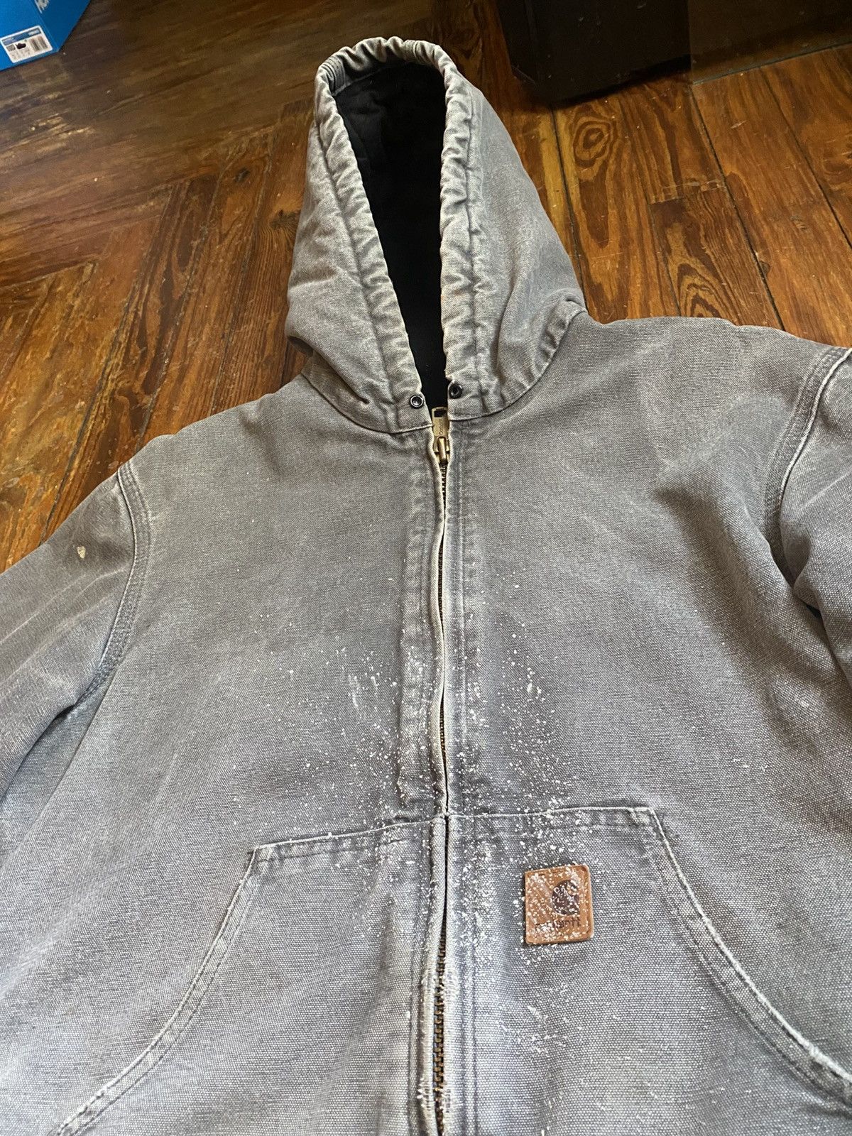 Carhartt Carhartt Active Jacket Distressed and Painted Size US S / EU 44-46 / 1 - 2 Thumbnail