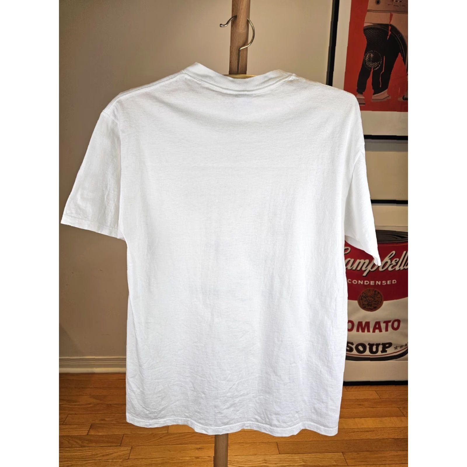 Disney DISNEY VINTAGE MICKE MOUSE DISNEY WORLD 20 MAGICAL YEARS COTTON T-SHIRT SZ L SHIRT Men White 90s Theme Womens Mens Girls Boys Size US L / EU 52-54 / 3 - 5 Thumbnail