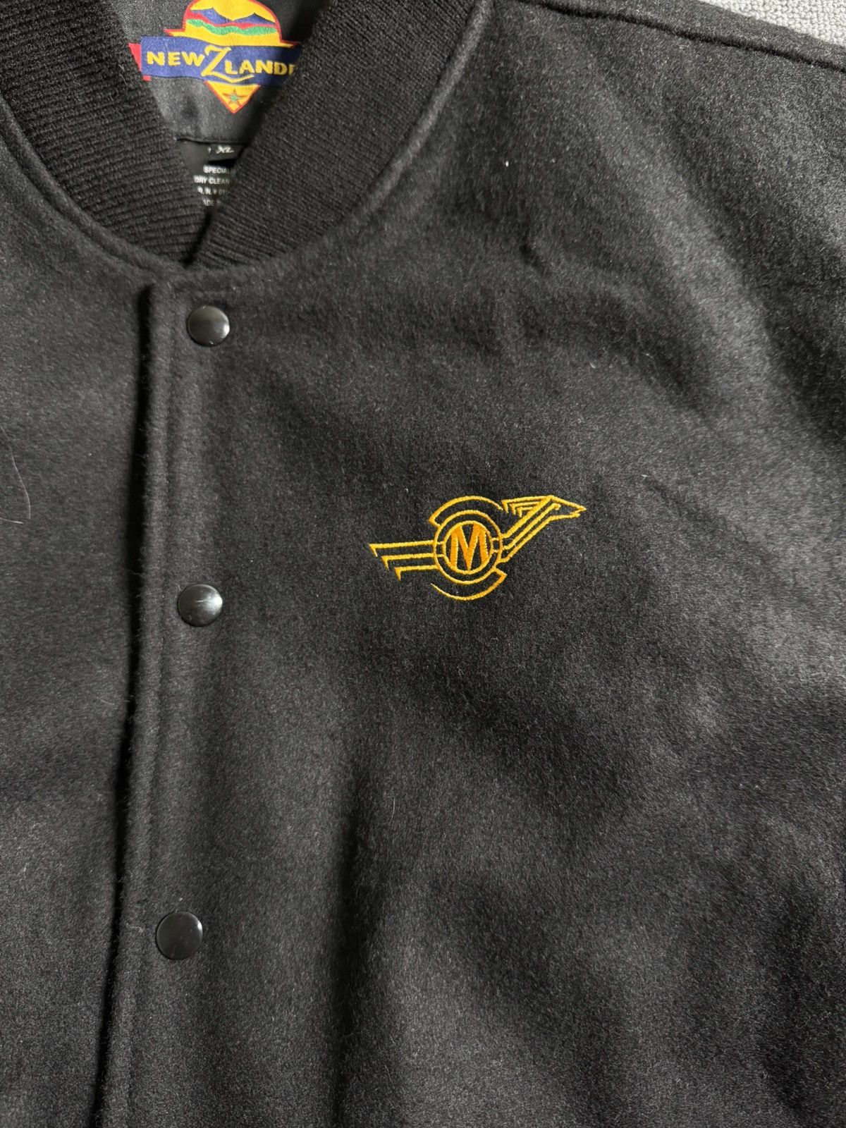 Japanese Brand × Vintage Vintage New Z Lander Wool Jacket Men Size XL Leather Sleeve Size US XL / EU 56 / 4 - 3 Thumbnail