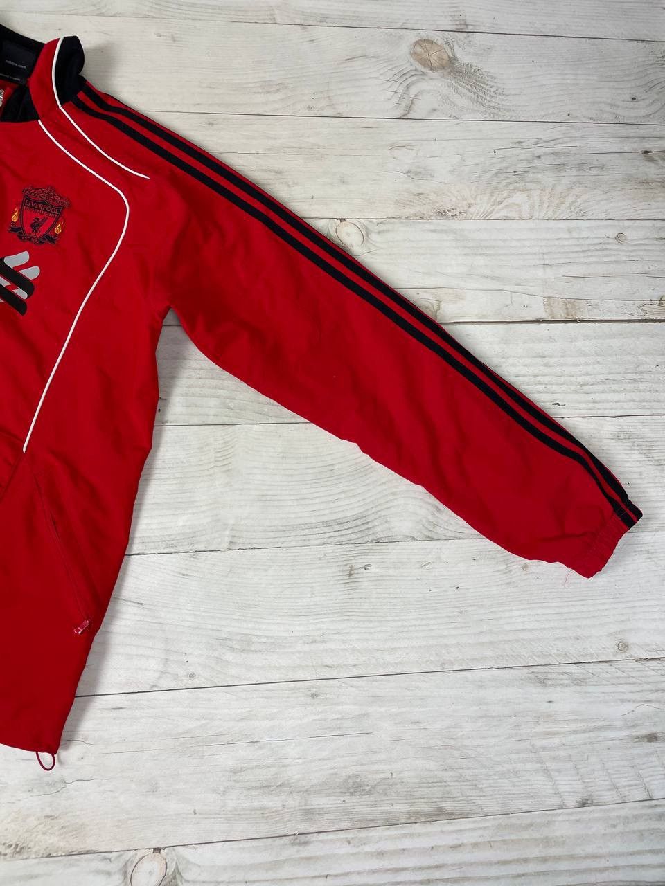 Adidas Adidas Liverpool 2010 2011 Training Track Top Soccer Jacket Size US M / EU 48-50 / 2 - 5 Thumbnail