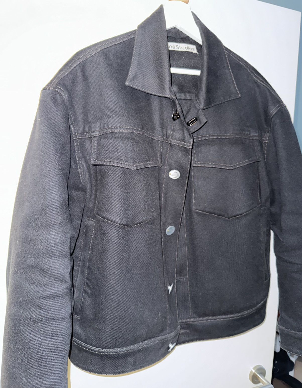 Acne Studios Acne Studios Black Denim Jacket Size US S / EU 44-46 / 1 - 11 Thumbnail
