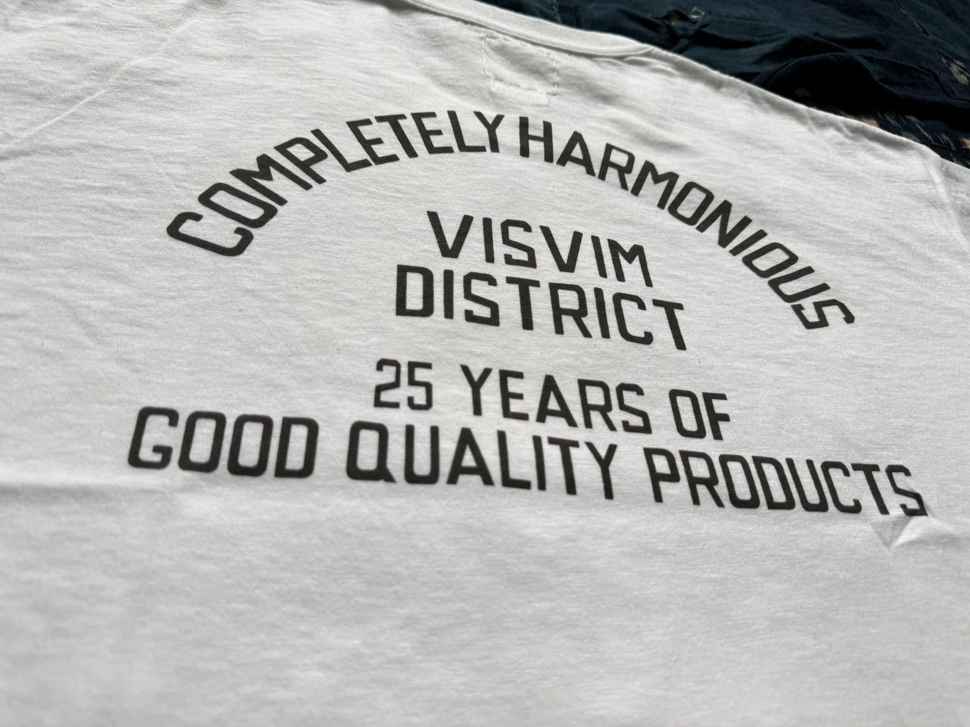 Visvim VISVIM 26SS JUMBO TEE DISTRICT Distressed Printed Size US XXS / EU 40 - 5 Thumbnail