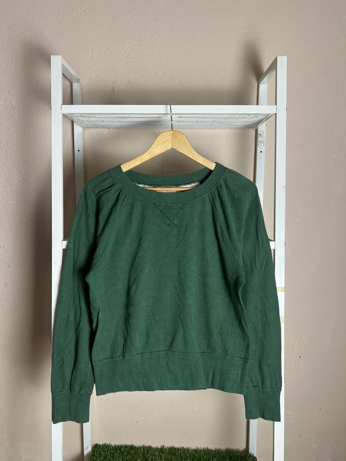 Designer × Issey Miyake × Tsumori Chisato Tsumori Chisato Issey Miyake Plain Croptop Sweatshirt Size XS / US 0-2 / IT 36-38 - 1 Thumbnail