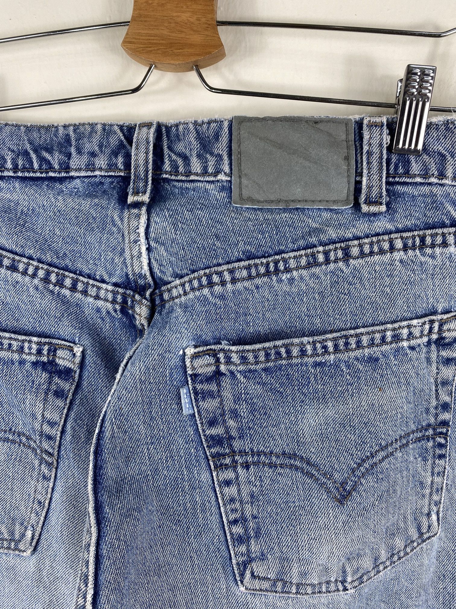 Levi's Vintage Clothing RARE Vintage Levis Baggy Loose Silvertab Distressed Jean Size US 33 - 3 Thumbnail