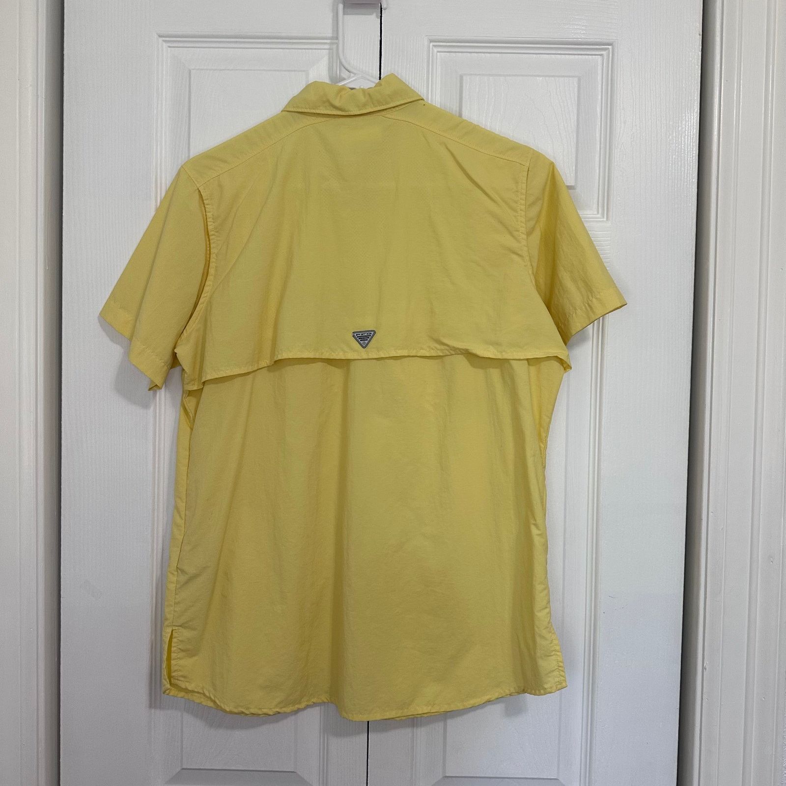 Columbia Columbia Women's Bahama Yellow Short Sleeve Size Small Size S / US 4 / IT 40 - 3 Thumbnail