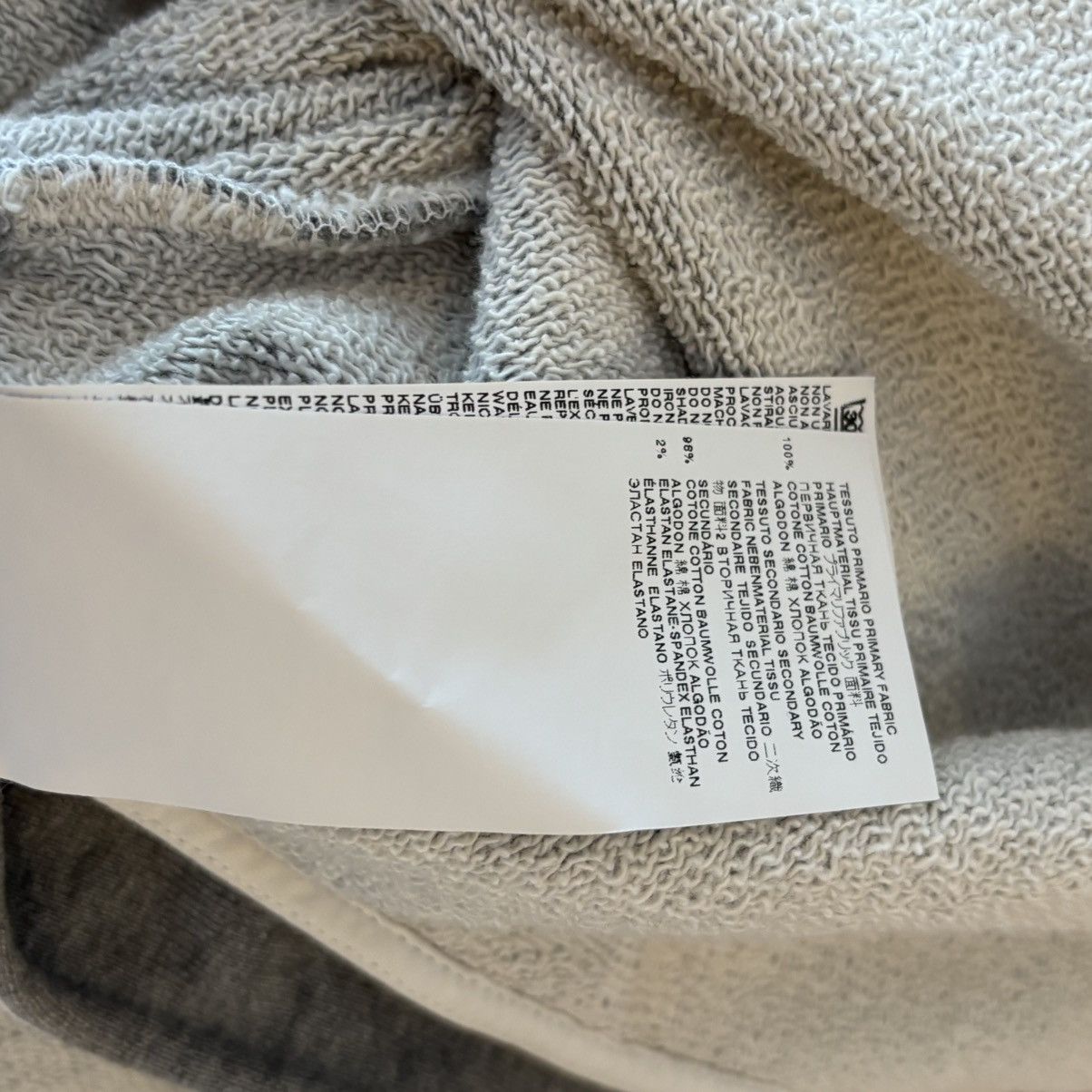 Maison Margiela Maison Margiela Grey Cut Open Hoodie Size Medium Size US M / EU 48-50 / 2 - 7 Thumbnail