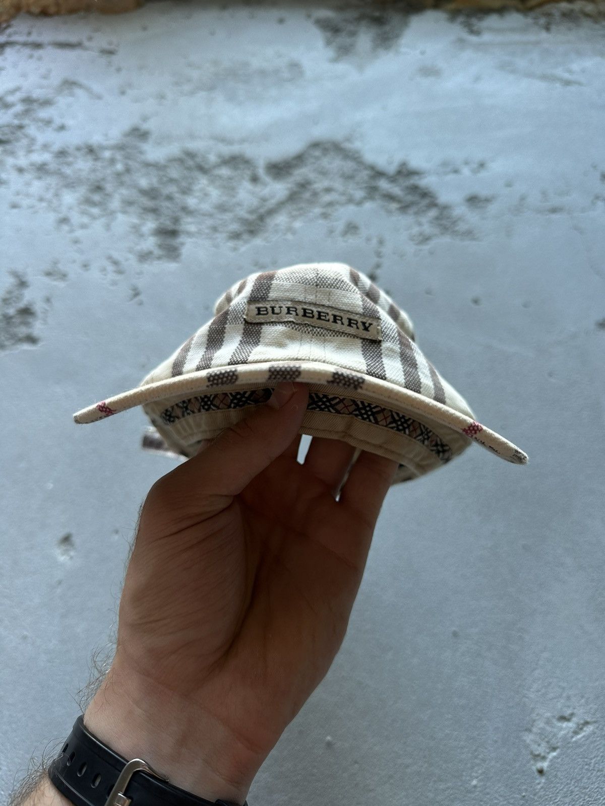 Burberry Burberry vintage full nova cap rarity one size Size ONE SIZE - 3 Thumbnail