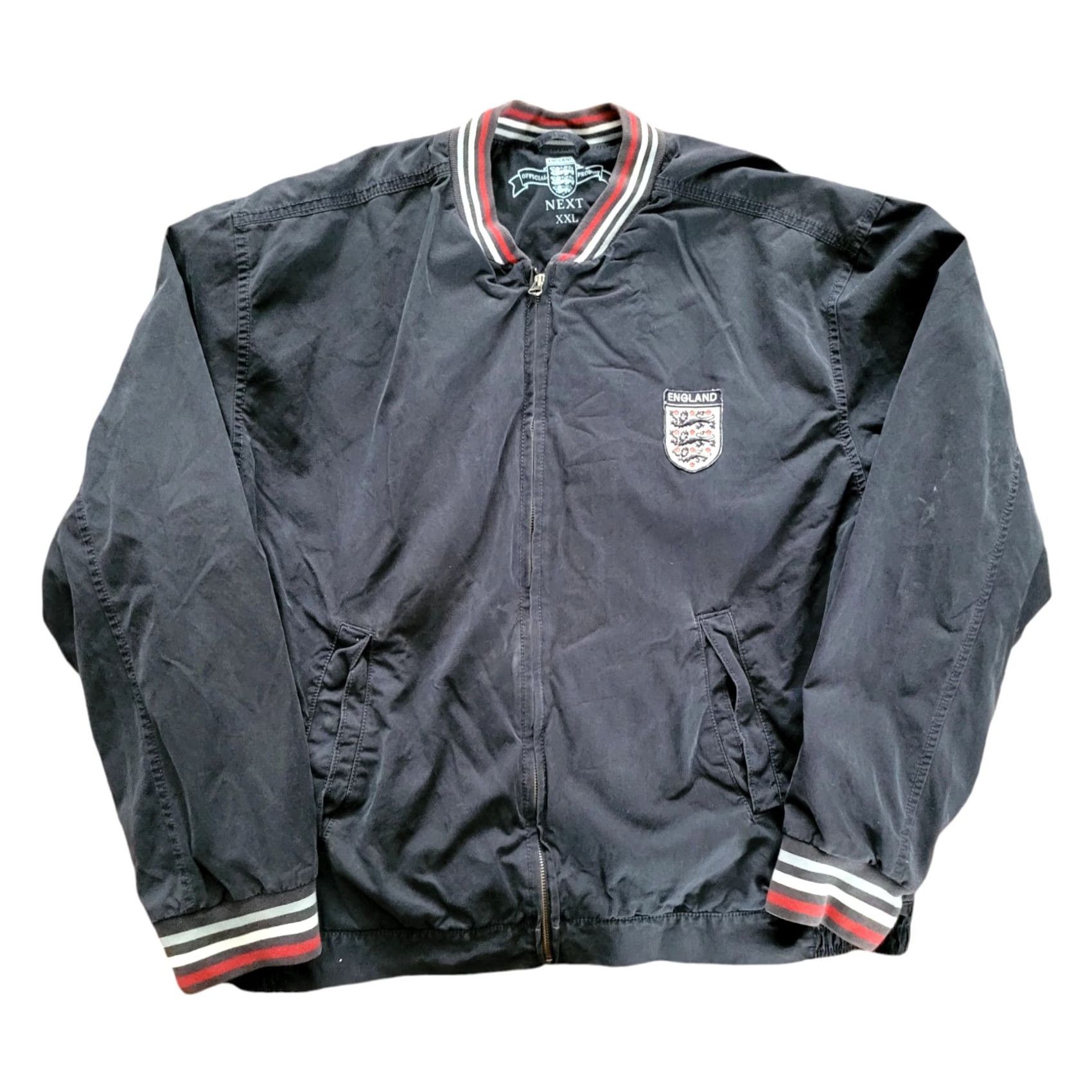 NEXT VINTAGE England National Football Team Full-Zip Jacket XXL - Official Merchandise Size US XXL / EU 58 / 5 - 2 Thumbnail