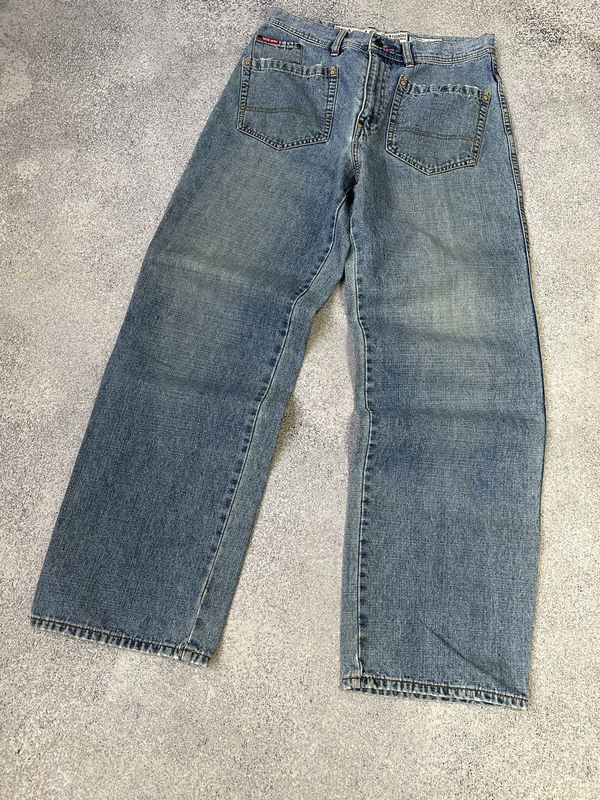 Ecko Unltd. × Vintage Vintage ECKo Unltd Rap Baggy Y2K Jeans Size US 30 / EU 46 - 8 Thumbnail