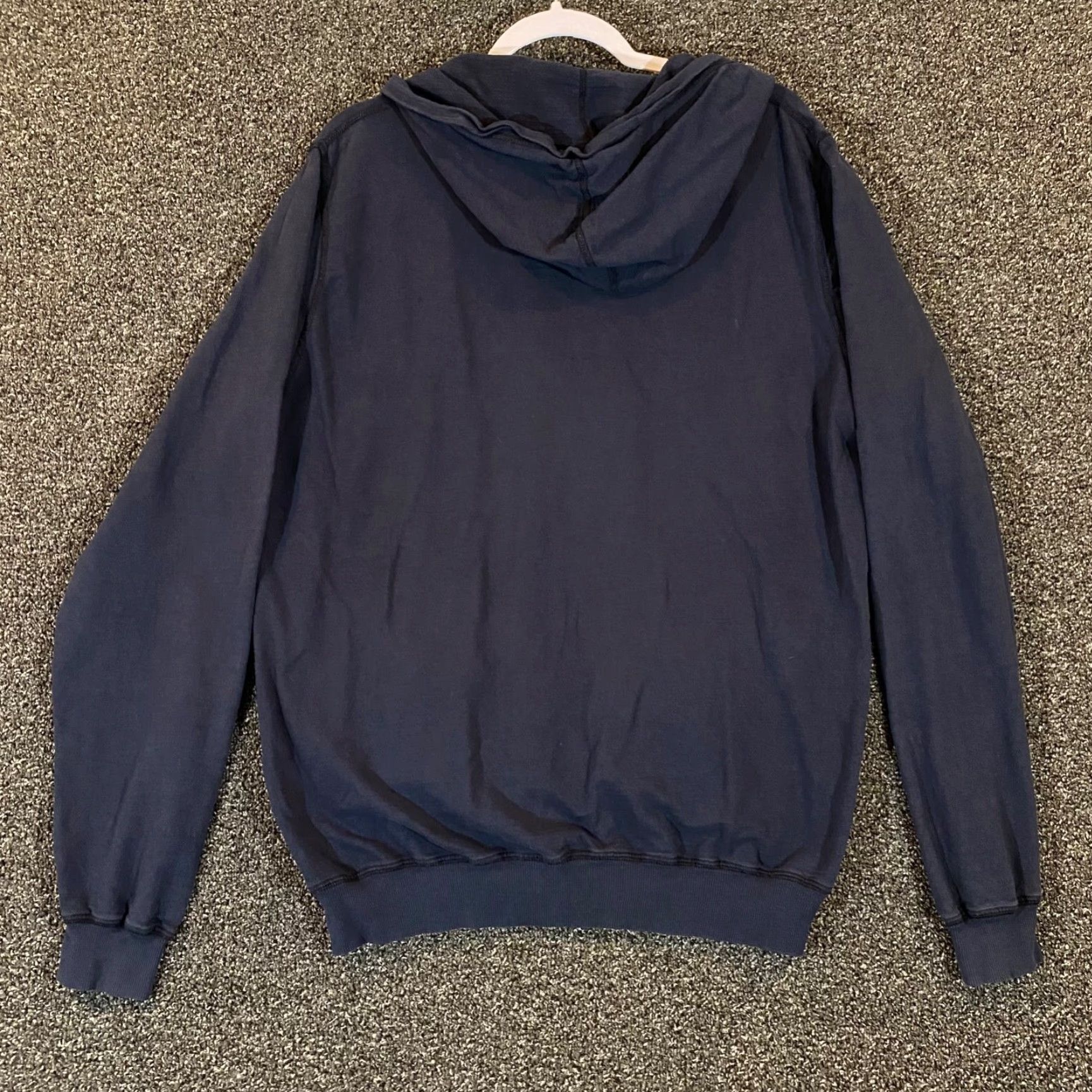Vintage AETHER Jacket Womens Size 3 Navy Blue Full Zip Hooded Sweatshirt Casual Size M / US 6-8 / IT 42-44 - 7 Thumbnail