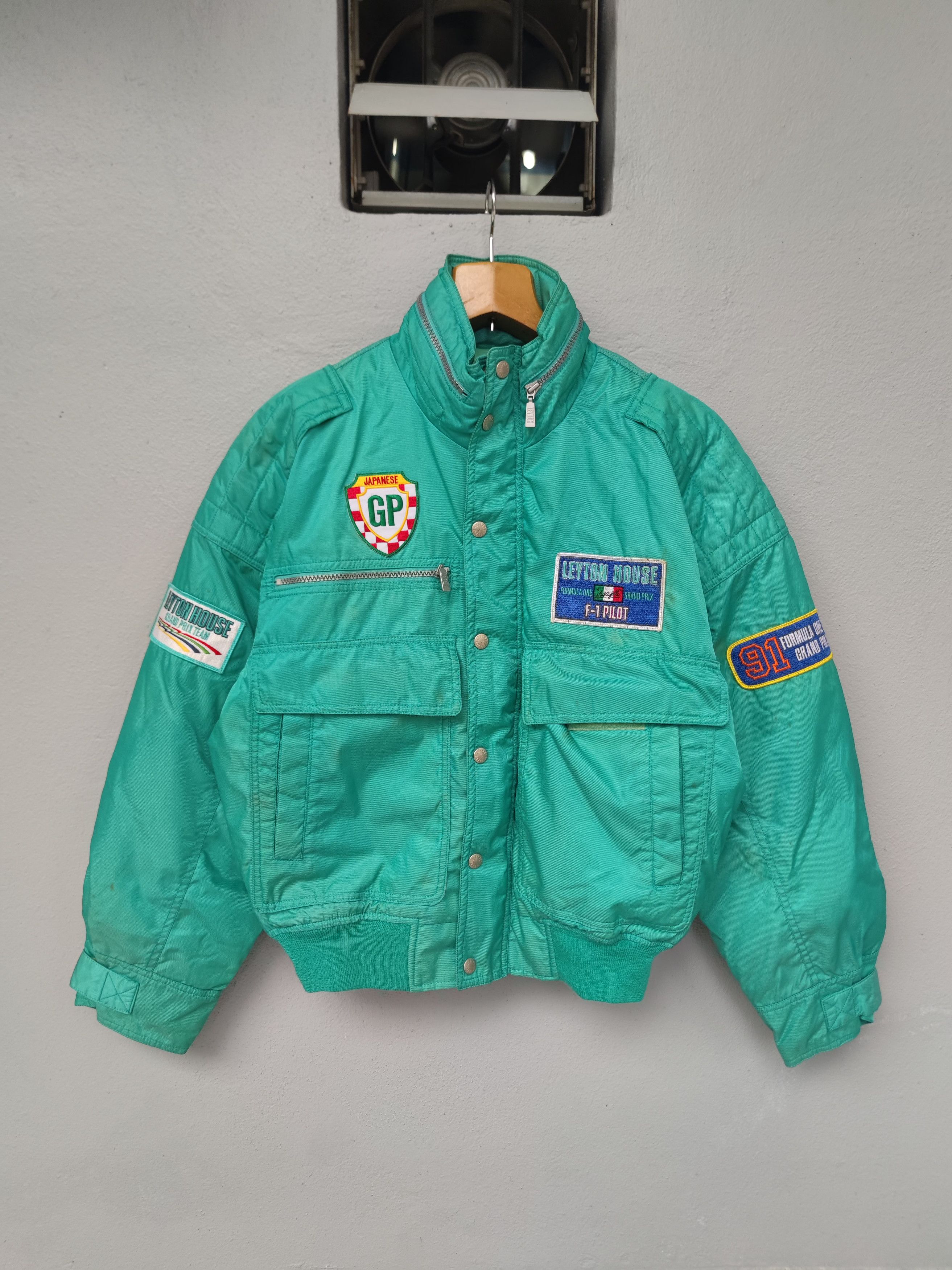 Vintage Vintage Japanese GP Leyton House F1 Grand Prix Team Size US M / EU 48-50 / 2 - 1 Thumbnail