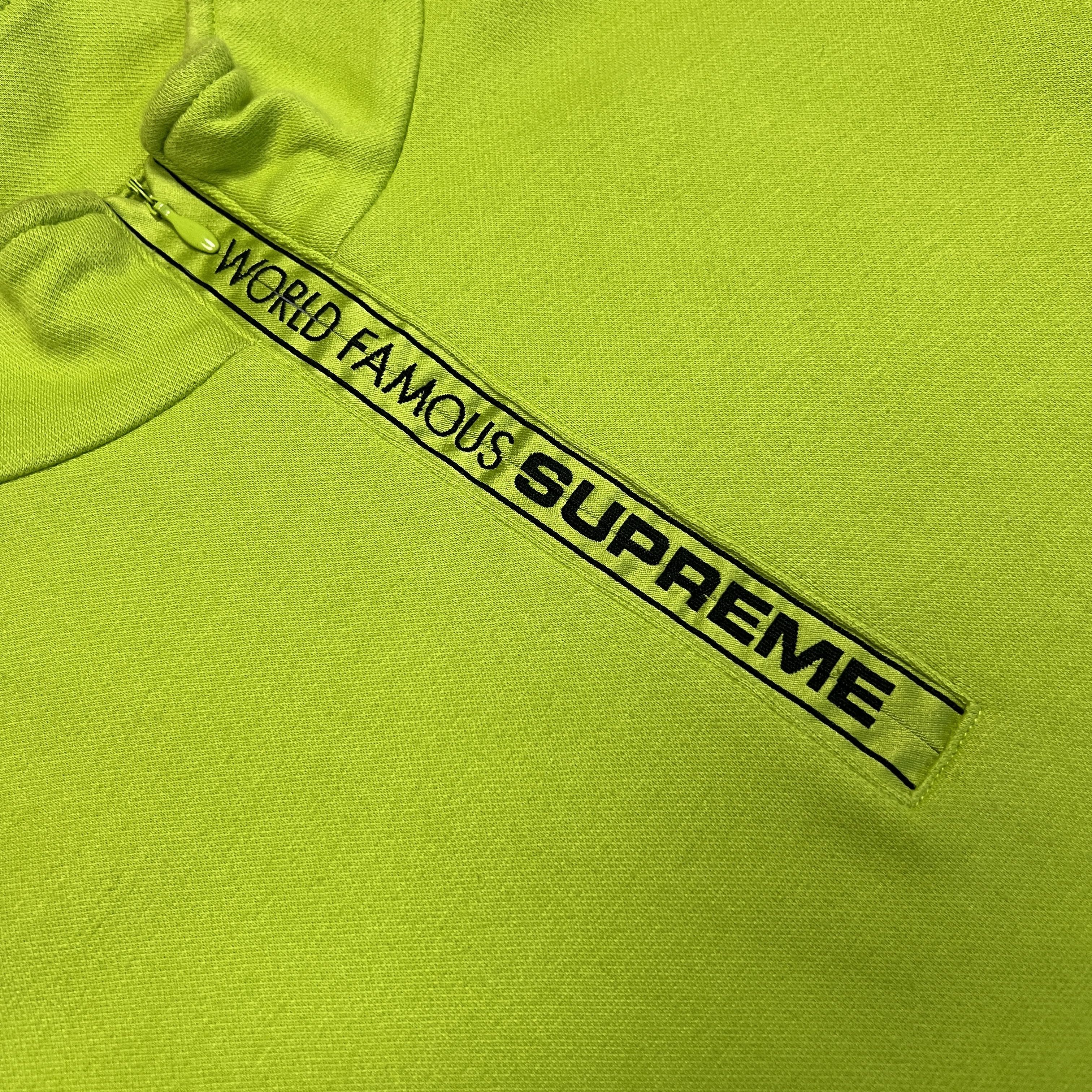 Supreme Supreme World Famous Quarter Zip Sweatshirt Size US XL / EU 56 / 4 - 3 Thumbnail
