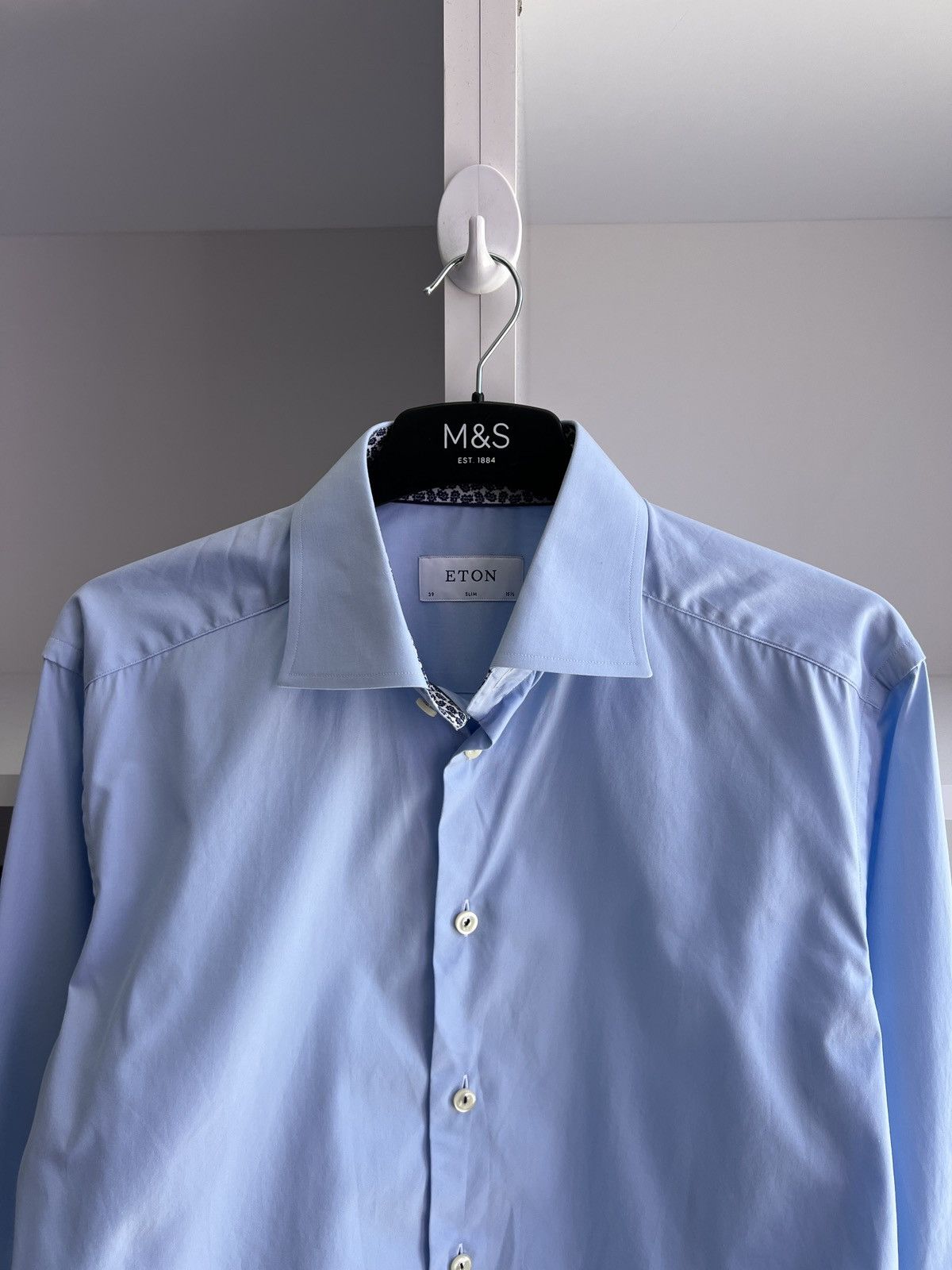 Eton × Vintage Vintage Eton Luxury Button Up Shirt Size US M / EU 48-50 / 2 - 5 Thumbnail