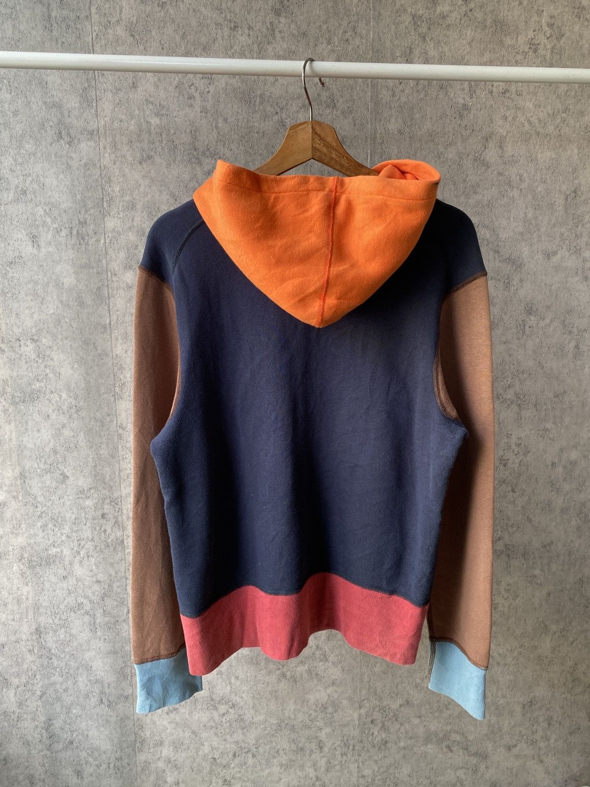 Japanese Brand × Sanca Sanca Japan Blok Colour Zipper Hoodie Size US M / EU 48-50 / 2 - 3 Thumbnail
