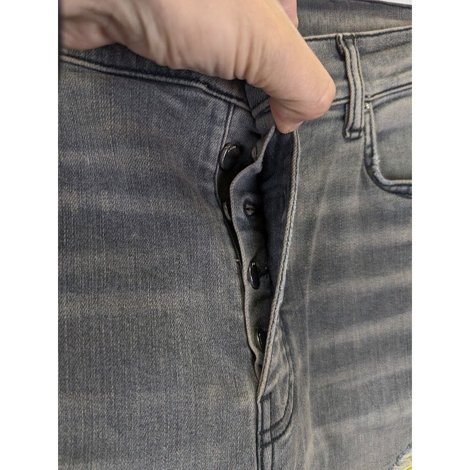 Amiri o1rshd1 MX1 Jeans in Gray Size US 36 / EU 52 - 11 Thumbnail