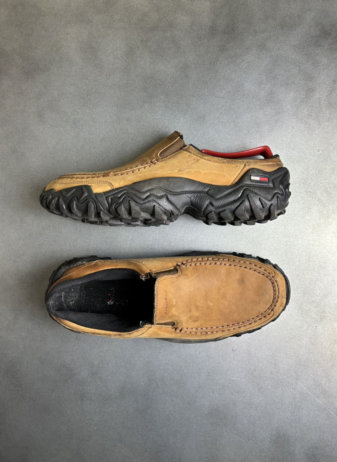 Tommy Hilfiger × Vintage Vintage Tommy Hilfiger Garden Clogs Outdoor Slipper Lug Mule Size US 10 / EU 43 - 1 Thumbnail