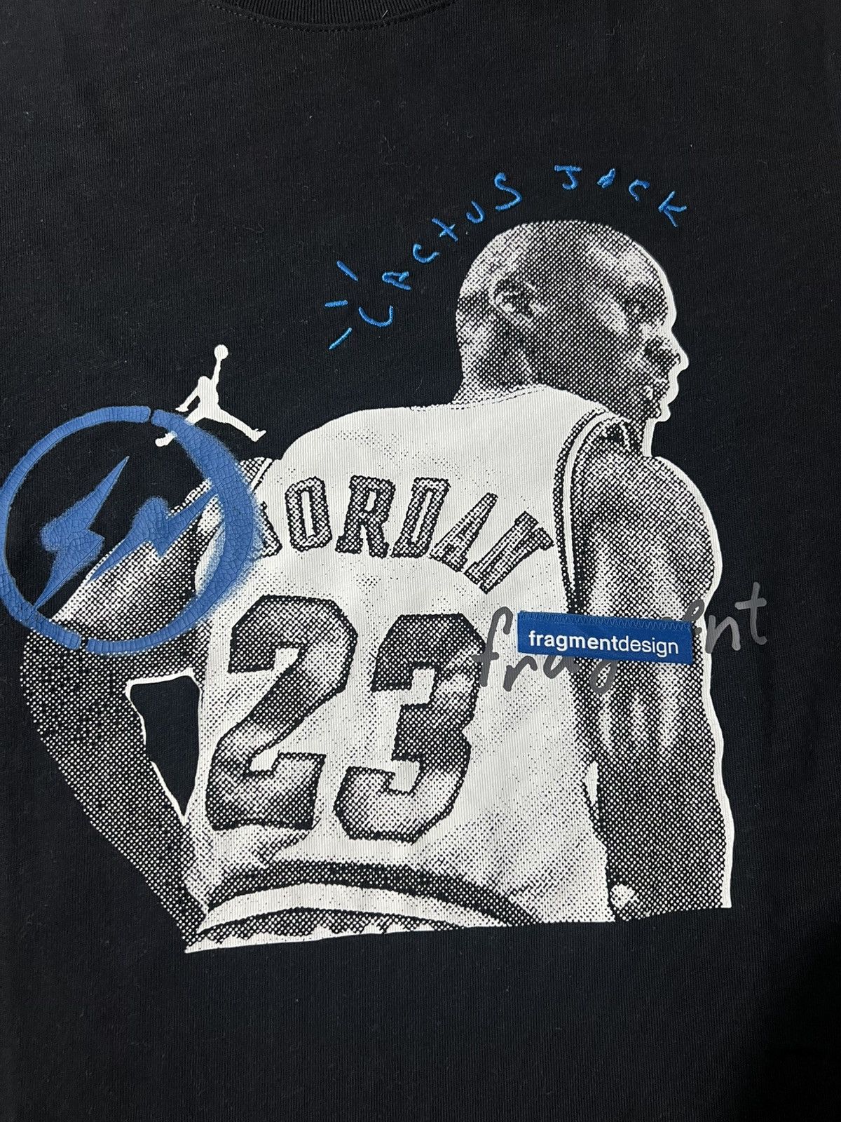 Fragment Design × Jordan Brand × Travis Scott T-shirt Jordan X FragmentDesign X Travis Scott Size US XS / EU 42 / 0 - 3 Thumbnail