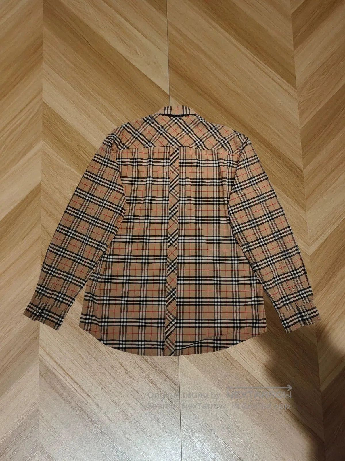 Burberry burberry long sleeve checkered shirt in beige. Size US L / EU 52-54 / 3 - 2 Thumbnail