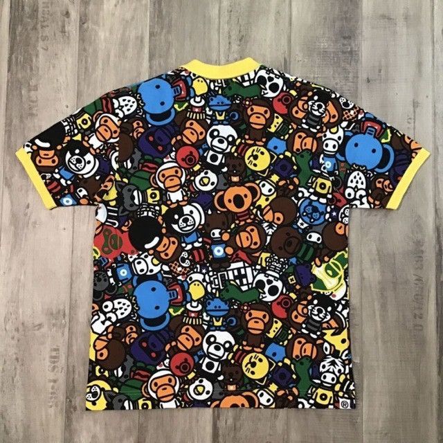 Bape BAPE Milo Animal Safari Polo Shirt a bathing ape NIGO Size US L / EU 52-54 / 3 - 2 Thumbnail