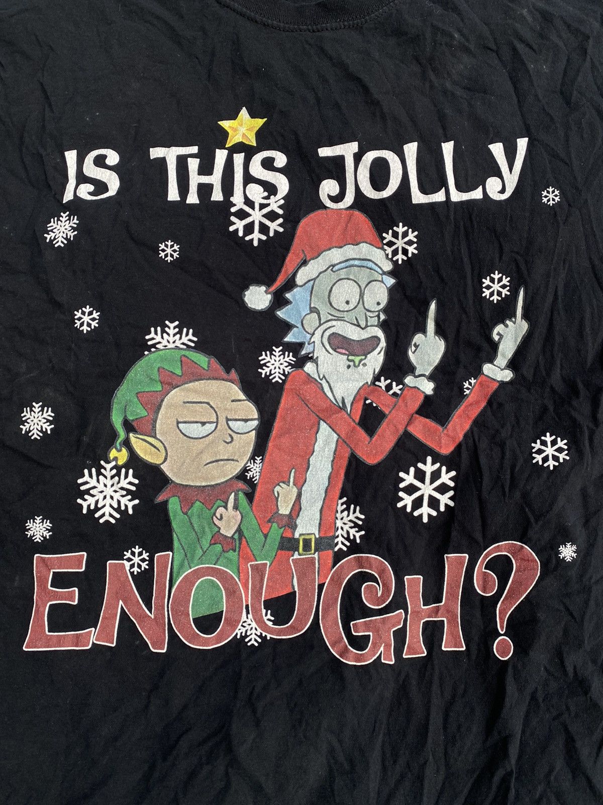 Vintage Vintage Y2K Rick and Morty humor tee big logo size XL Size US XL / EU 56 / 4 - 3 Thumbnail