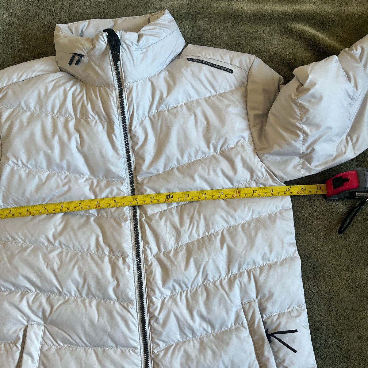 Porsche Design Puma Porsche Design Light Grey Puffer Jacket Size US XS / EU 42 / 0 - 5 Thumbnail