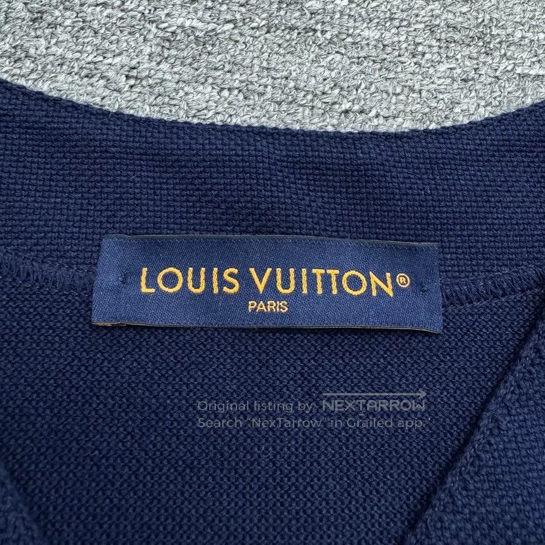 Louis Vuitton Louis Vuitton Fw25 baseball knitted short sleeve shirt Size US M / EU 48-50 / 2 - 2 Thumbnail