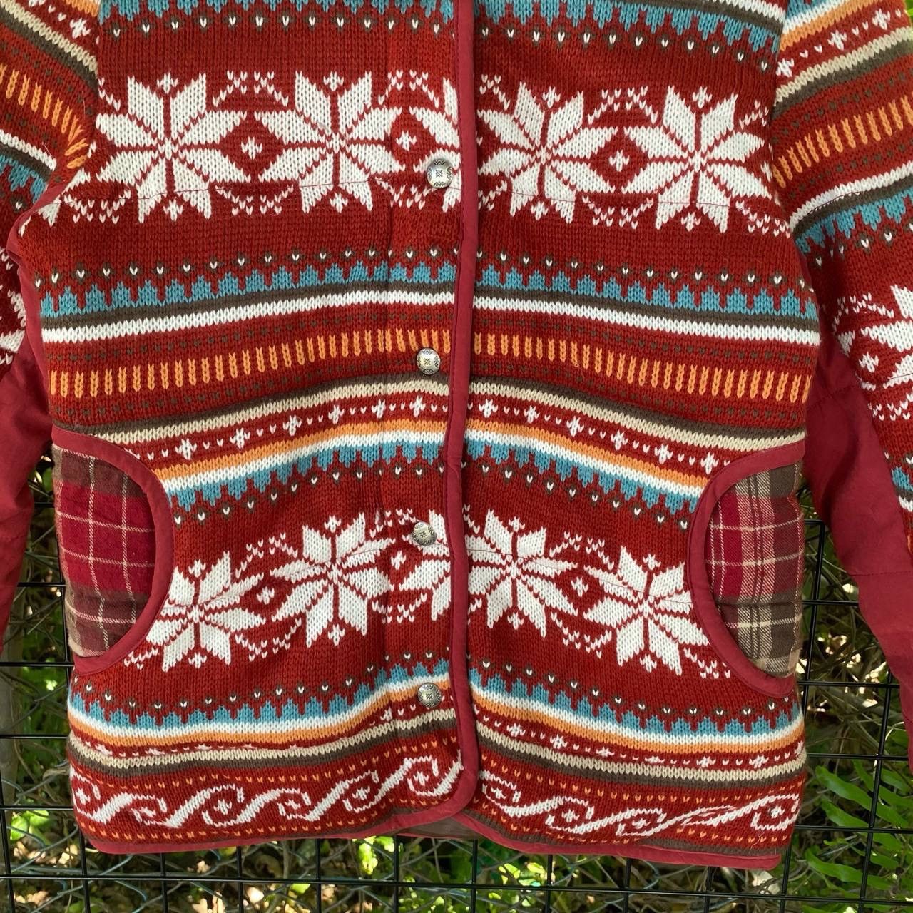 Aztech Mountain × Japanese Brand Vintage Navajo Fluffy Zipper Hoodies Size M / US 6-8 / IT 42-44 - 5 Thumbnail