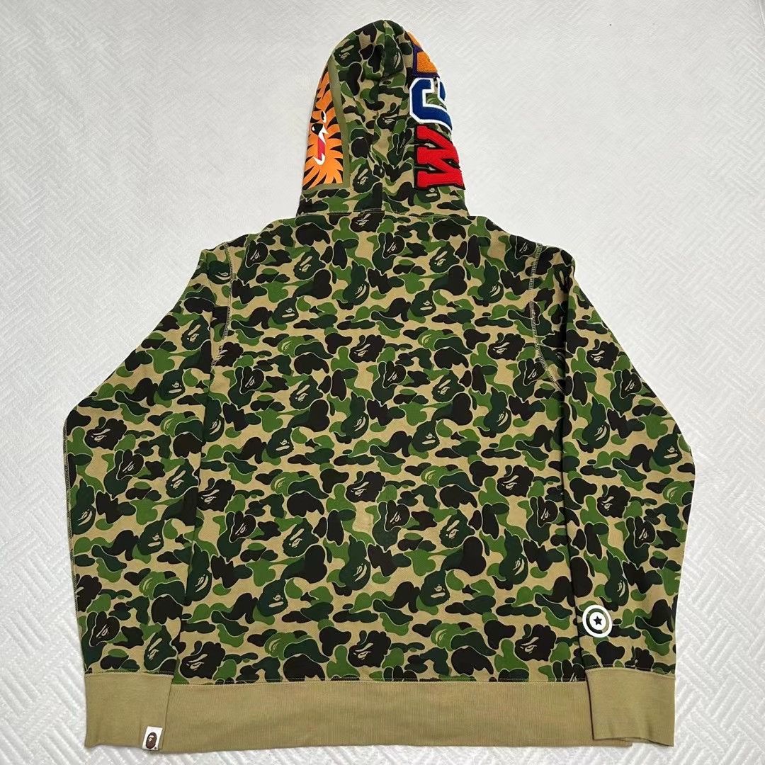 Bape BAPE CAMO SHARK FULL ZIP HOODIE Size US XL / EU 56 / 4 - 8 Thumbnail