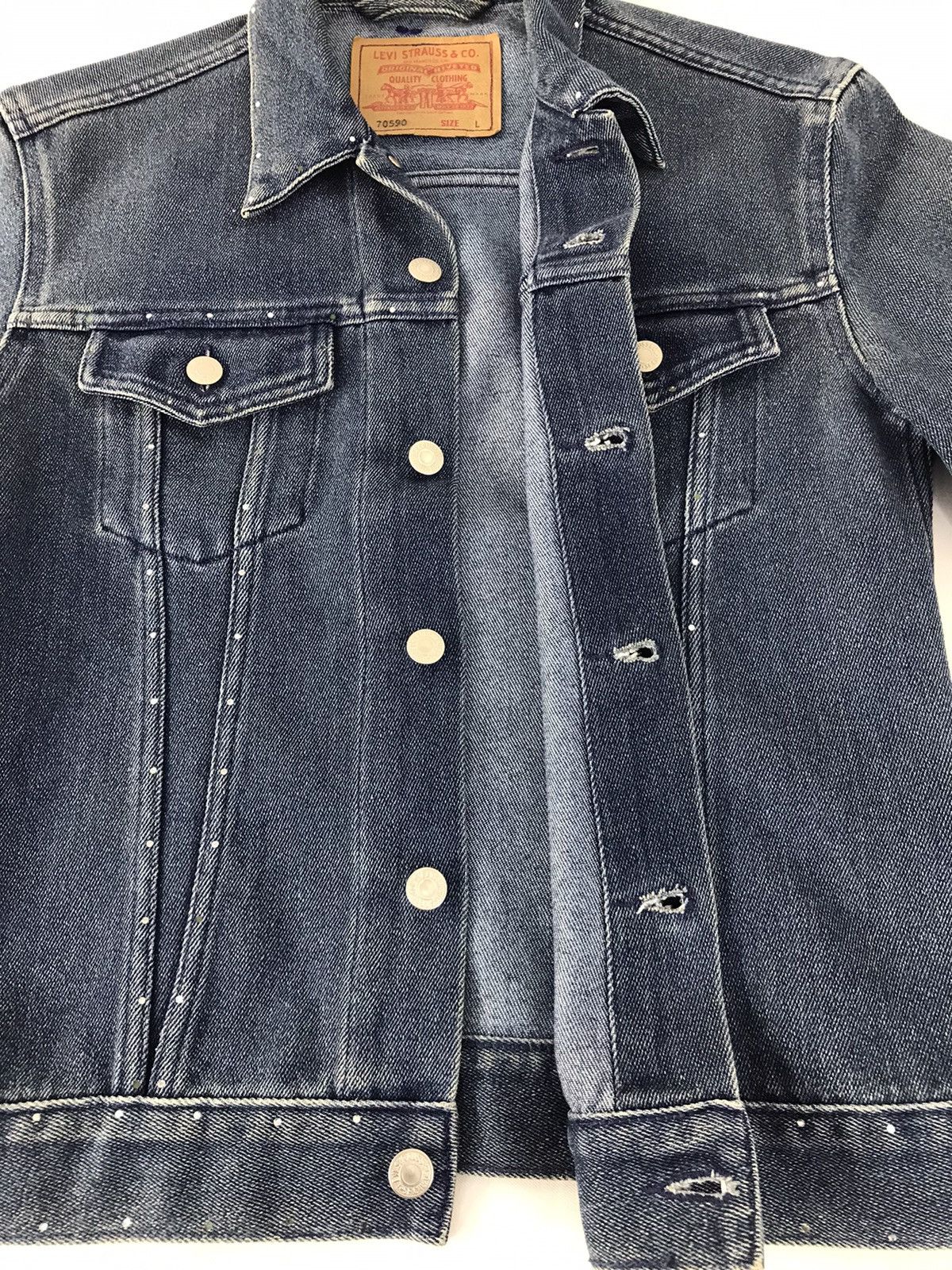 Japanese Brand × Levi's × Vintage Vintage Levis Denim Jacket Button Up Double Pocket Size US S / EU 44-46 / 1 - 7 Thumbnail