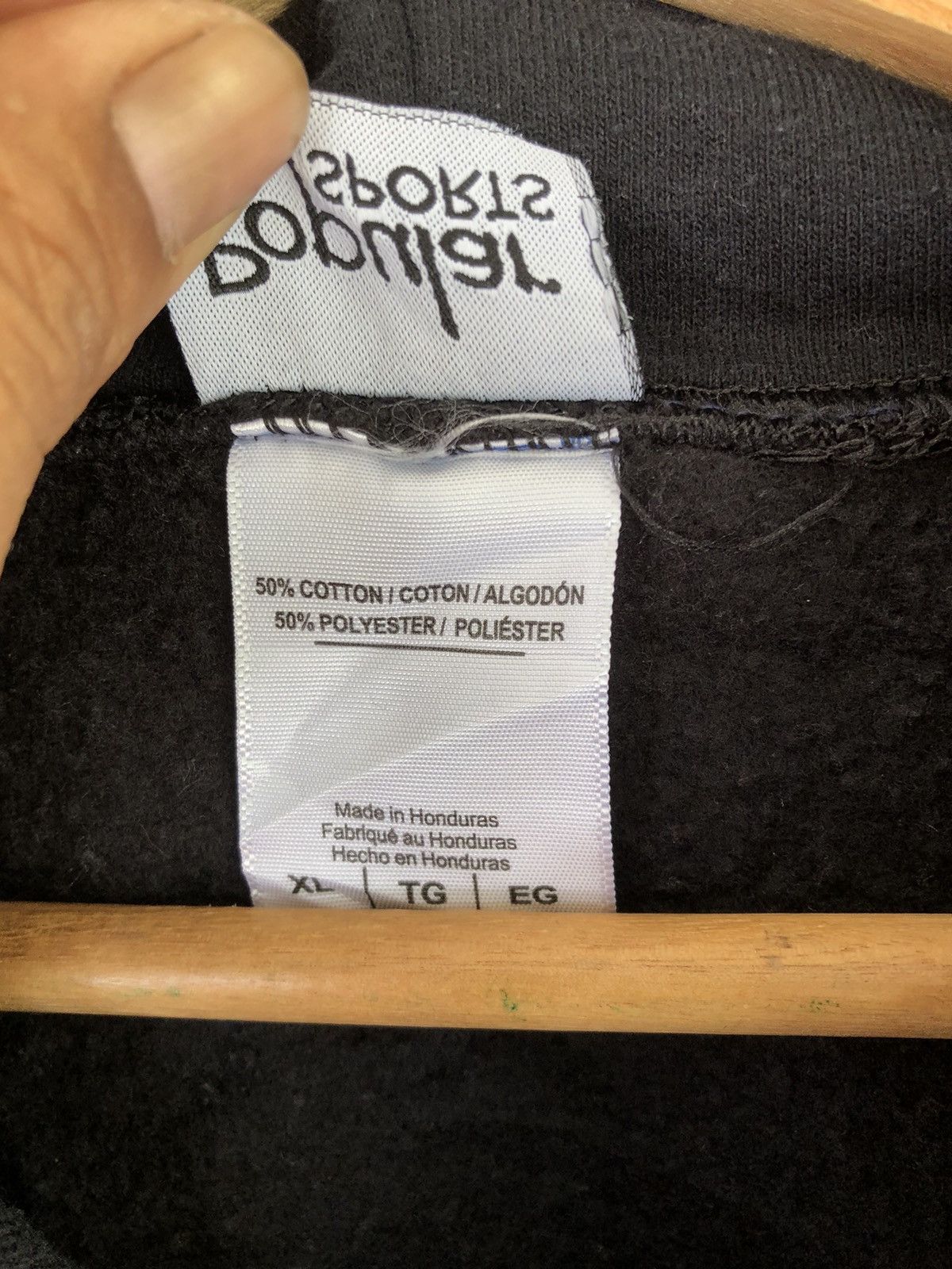Japanese Brand Vintage New York City Hoodie By Popular Sport Size US L / EU 52-54 / 3 - 6 Thumbnail