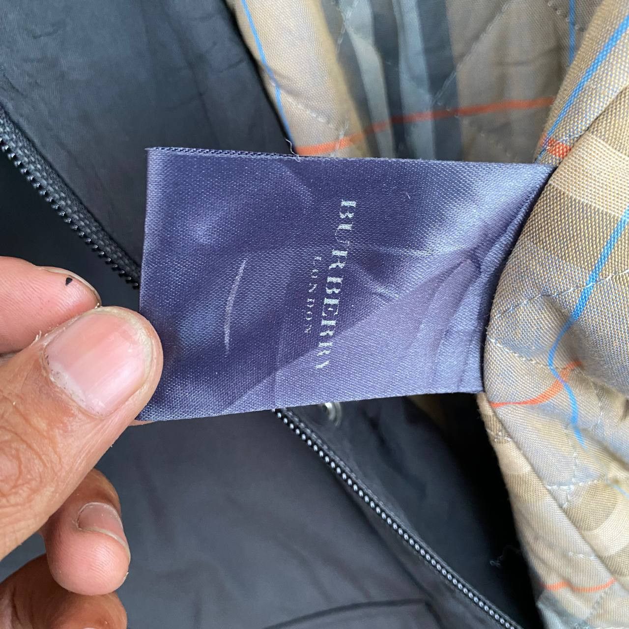 Burberry × Vintage Vintage Burberry Nova Check Sun Faded Jacket Size US L / EU 52-54 / 3 - 5 Thumbnail