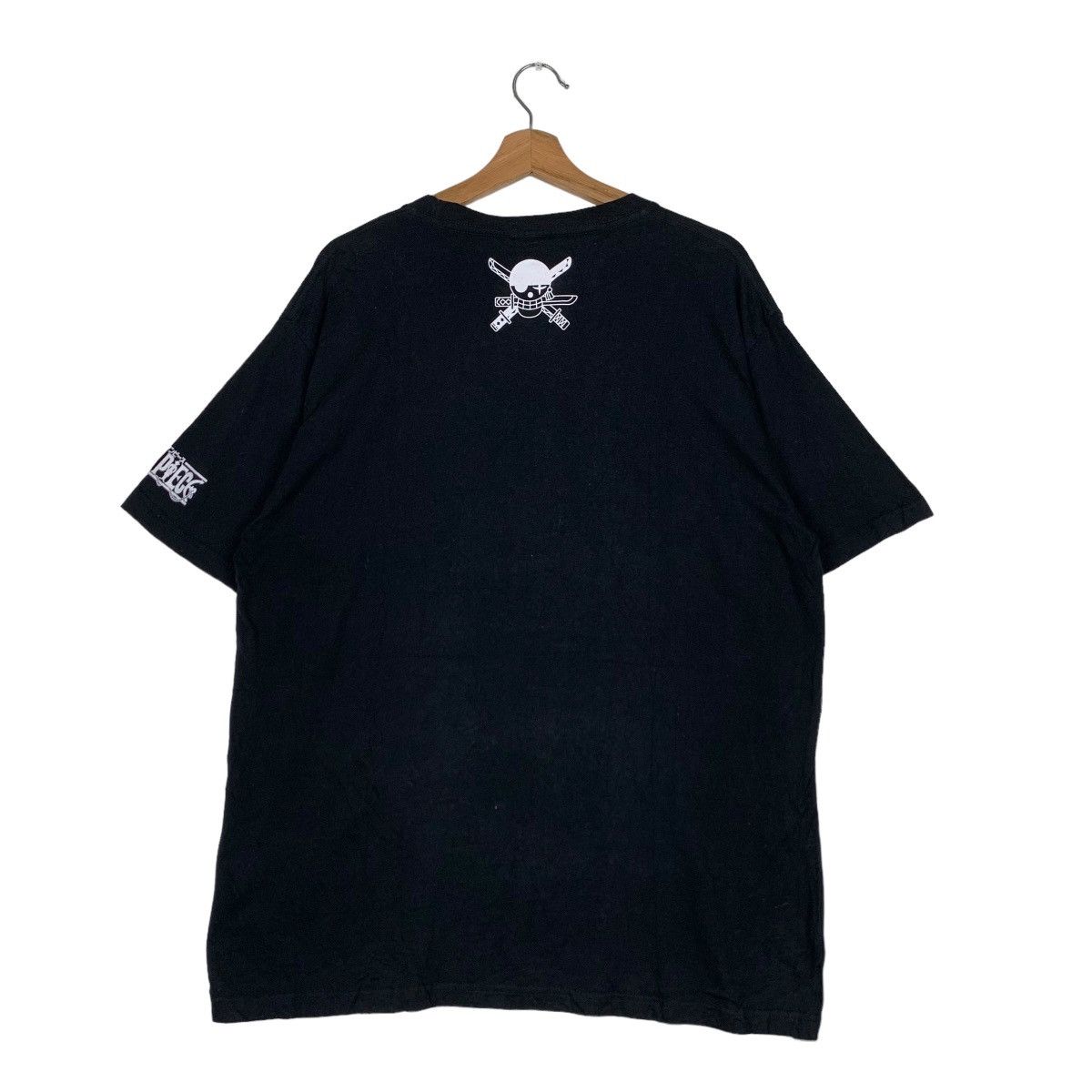 One Piece ONE PIECE WANTED RORONOA ZORO GRAPHIC TEE #0278-C12 Size US XL / EU 56 / 4 - 8 Thumbnail