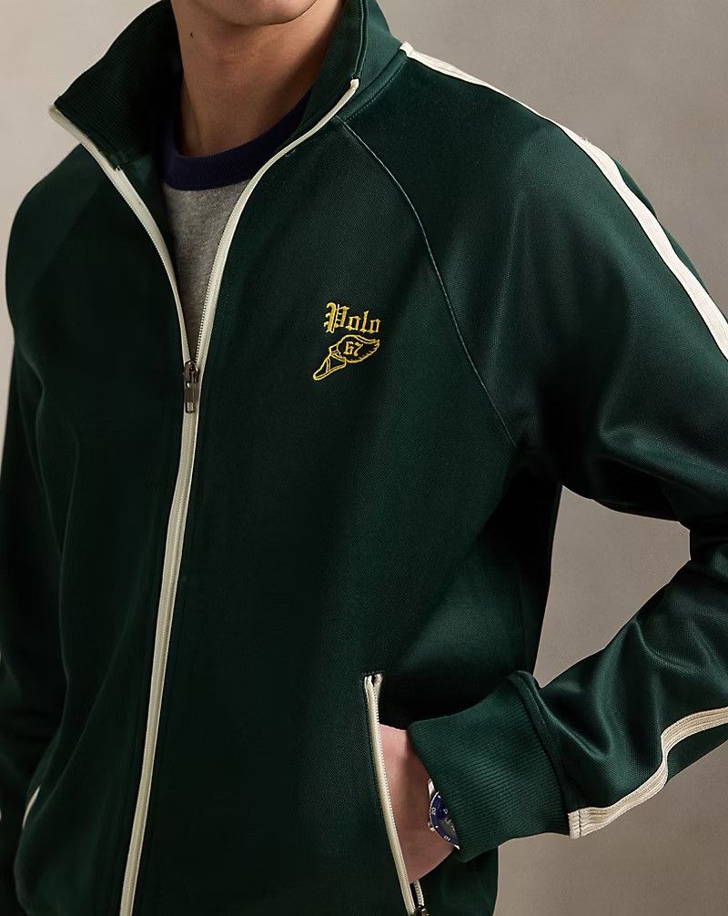 Polo Ralph Lauren Polo Ralph Lauren Embroidered Tricot Track Jacket xl Green Size US XL / EU 56 / 4 - 5 Thumbnail