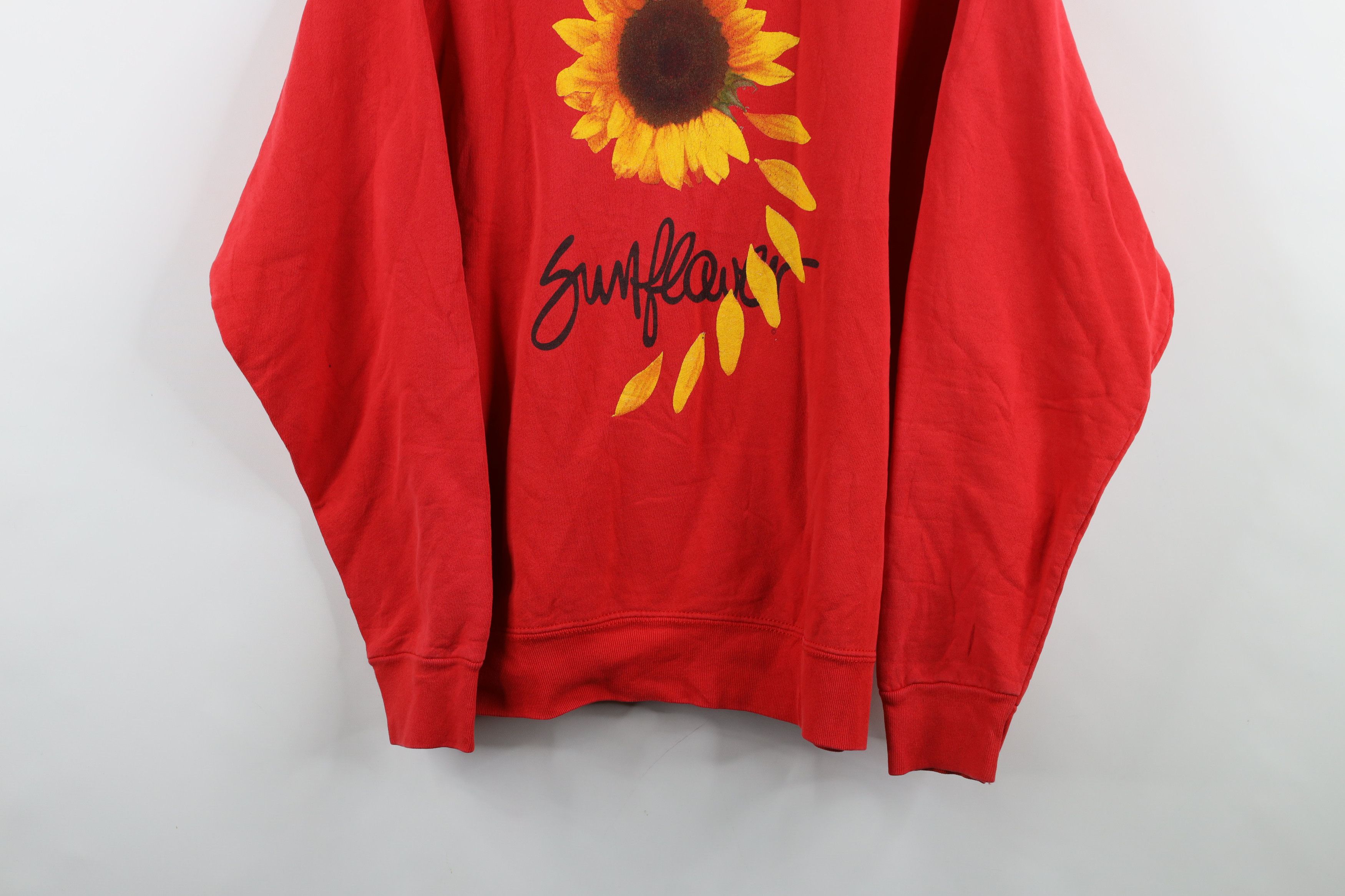Vintage Vintage 90s Streetwear Nature Sunflower Crewneck Sweatshirt Size L / US 10 / IT 46 - 3 Thumbnail