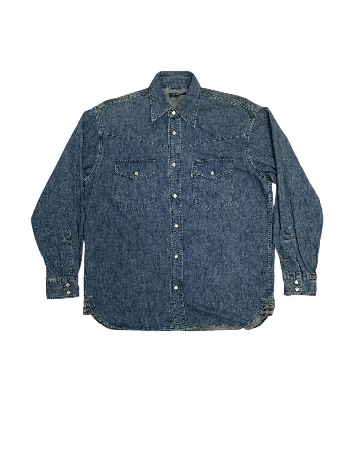 Burberry Burberry denim shirt button up Size US L / EU 52-54 / 3 - 1 Thumbnail