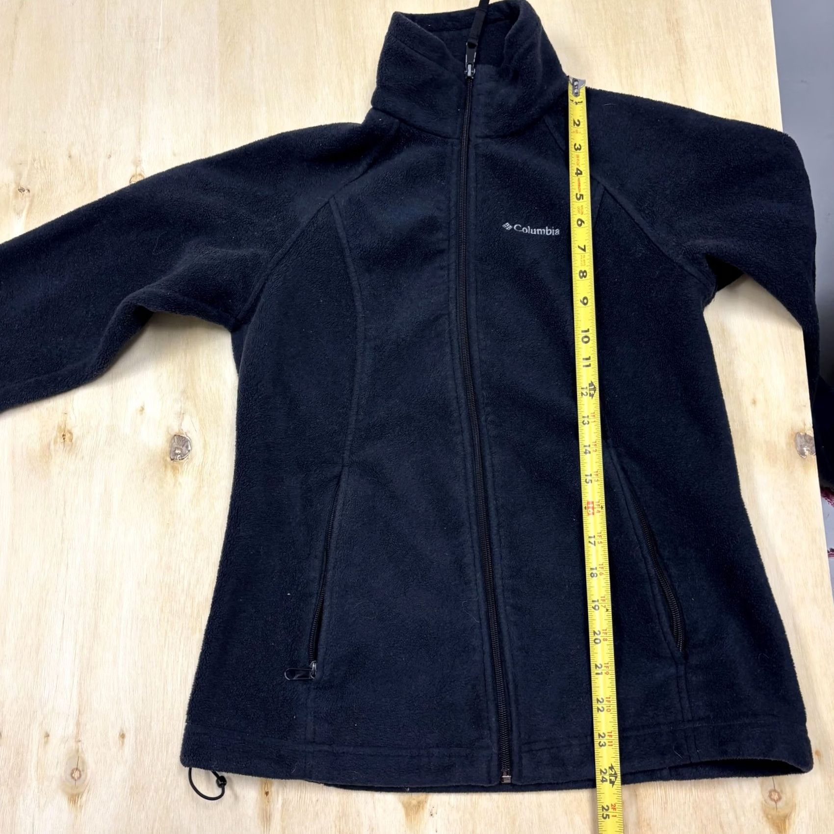 Vintage Columbia Fleece Jacket Womens Small Black Full Zip Pockets Casual Outdoor Size S / US 4 / IT 40 - 6 Thumbnail