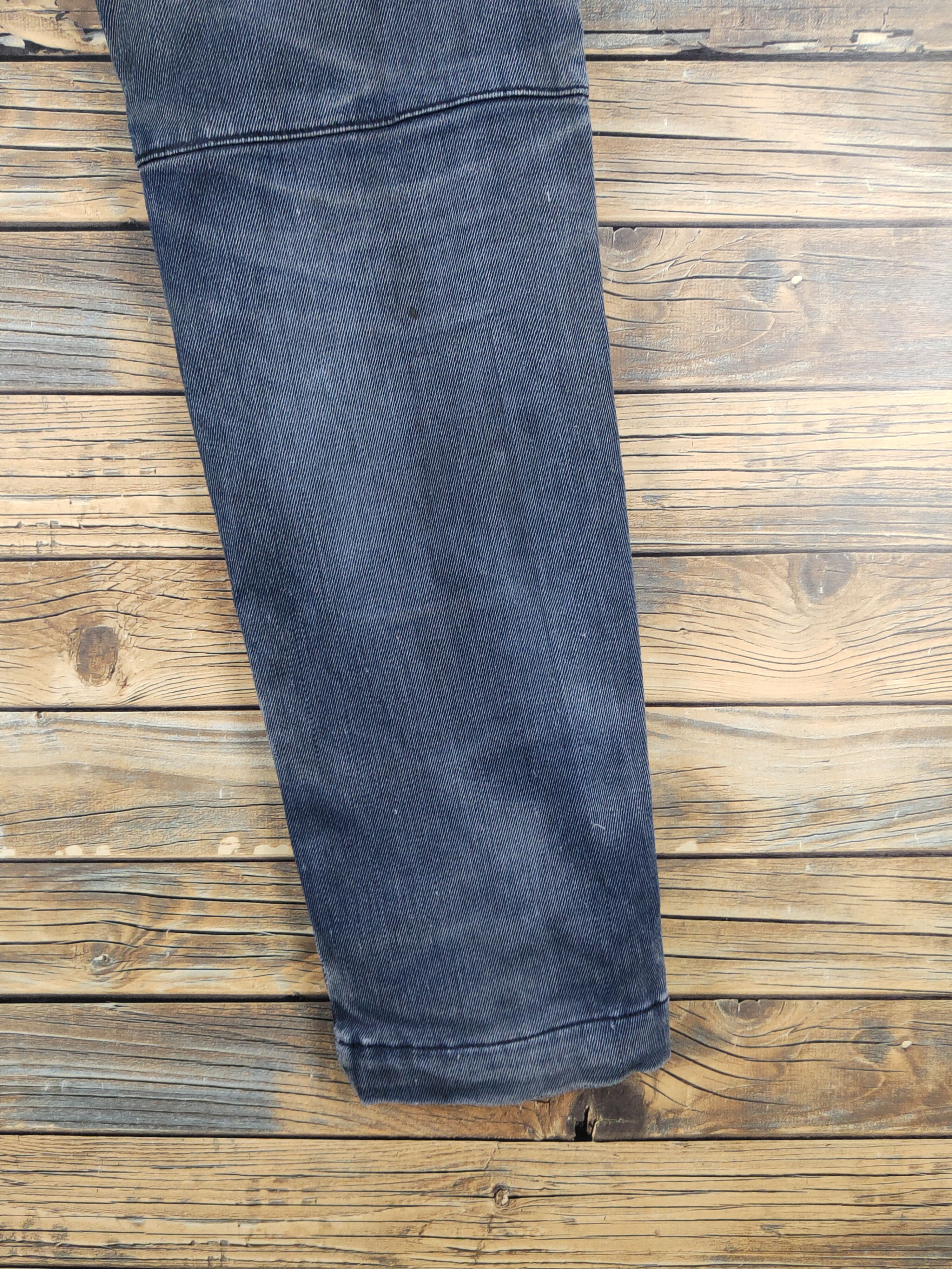 Japanese Brand Hop-Scot Dark Blue Faded Distressed Ripped Jeans #W1983 Size US 30 / EU 46 - 12 Thumbnail