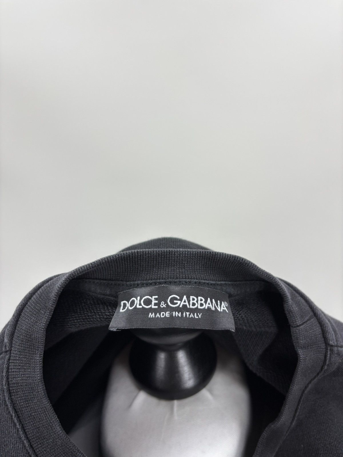 Dolce & Gabbana Mens sweatshirt Dolce Gabbana Size 48 Color Black Size US M / EU 48-50 / 2 - 13 Thumbnail