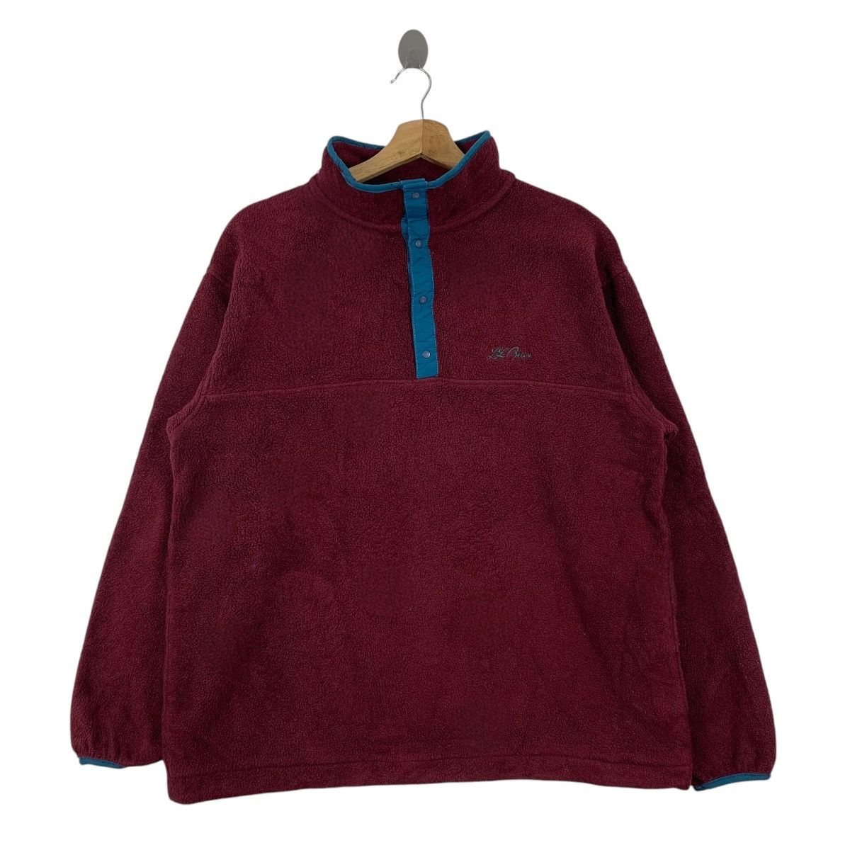 L.L. Bean × Vintage Vintage L.L.BEAN Outdoor Sportswear Half Button Sweatshirt Size US M / EU 48-50 / 2 - 1 Thumbnail