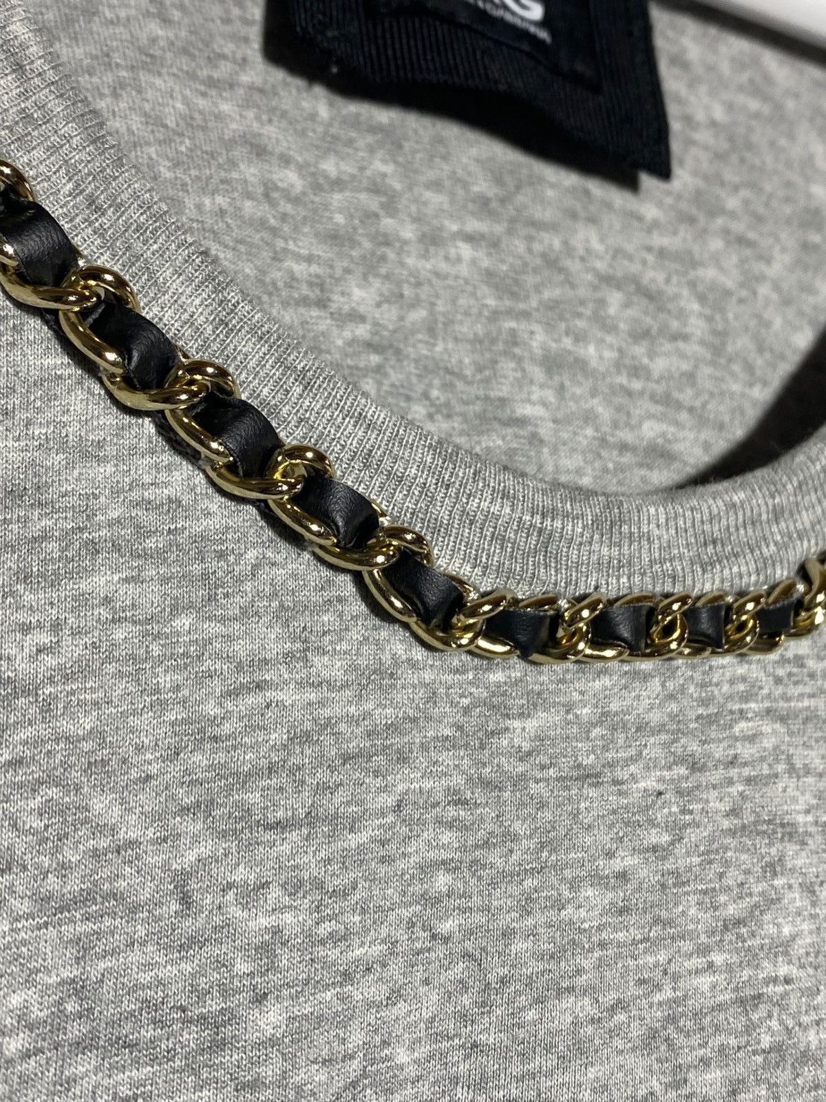 Dolce & Gabbana Dolce&Gabbana Chain Neck Embellished Sleeveless Top Size M / US 6-8 / IT 42-44 - 6 Thumbnail