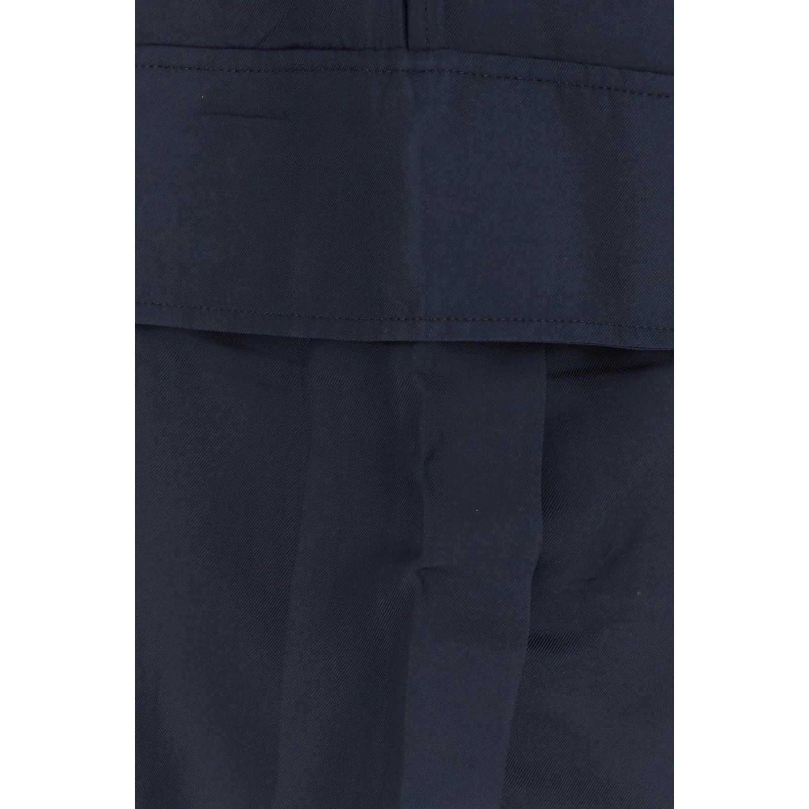 Prada PRADA Dark Blue Silk Bermuda Shorts New & Authentic (Men's s Size US 30 / EU 46 - 5 Thumbnail